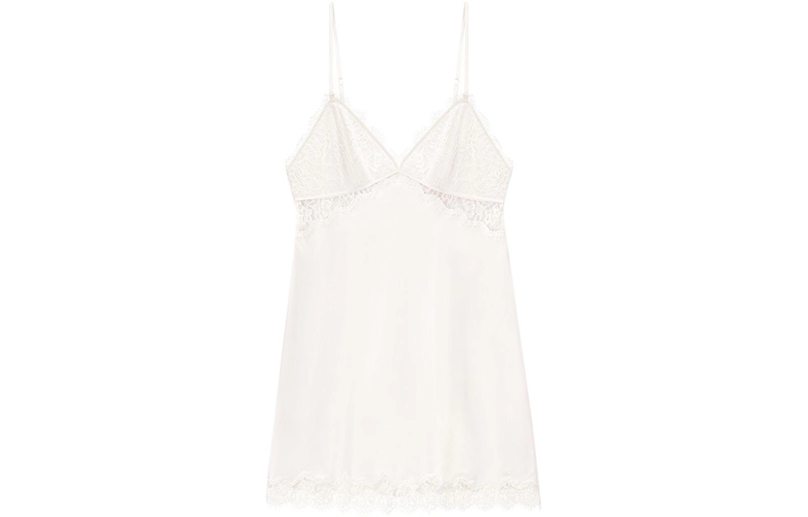 Victoria's Secret PINK SEXY WHO Sexy deep V nightgown with floral lace sgwe