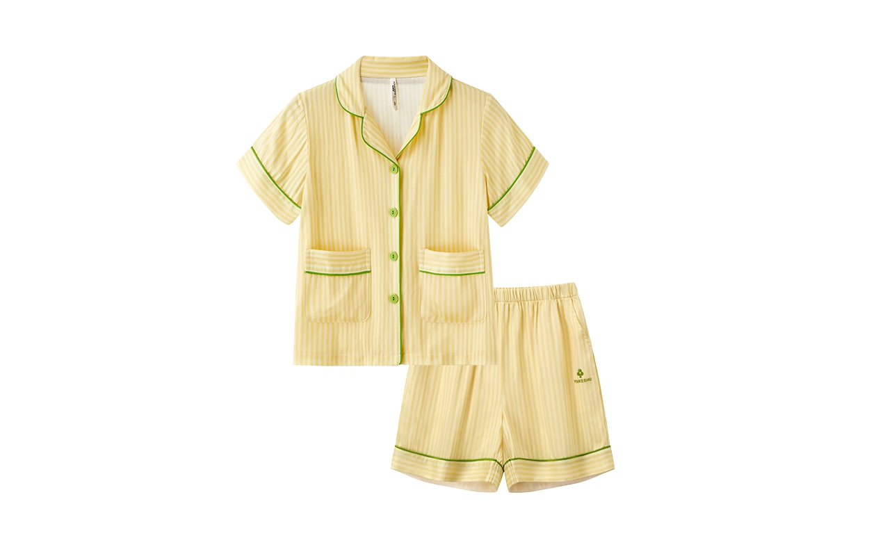 有棵树 儿童睡衣男女童家居服套装 宝宝夏季薄款空调服大中小童