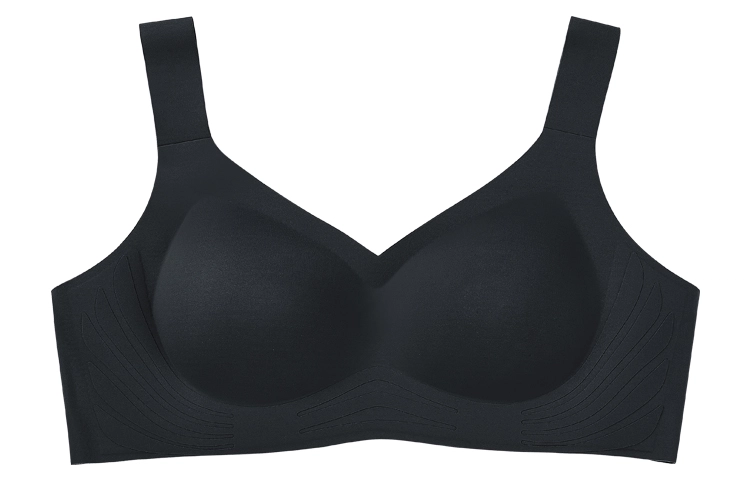 素肌良品 天使之翼软支撑大胸显小防下垂收副乳文胸 女款