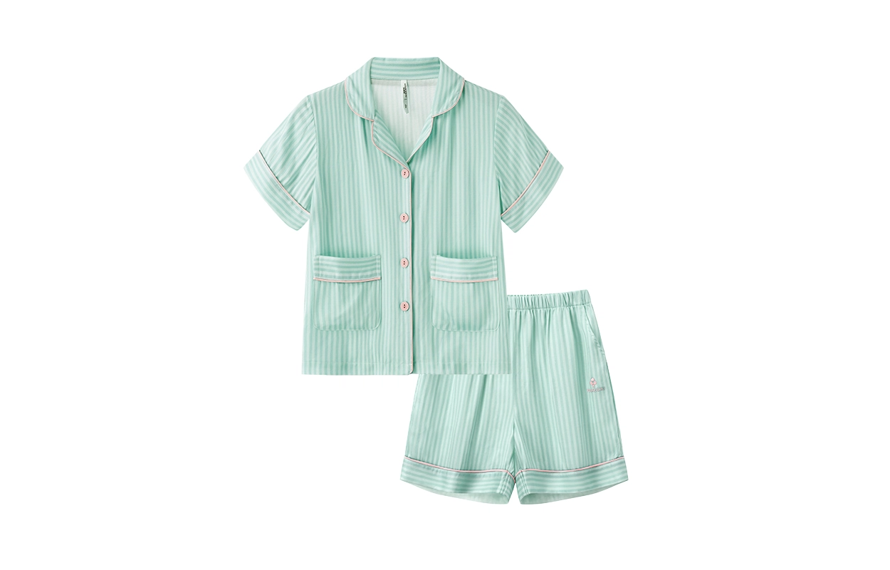 有棵树 儿童睡衣男女童家居服套装 宝宝夏季薄款空调服大中小童