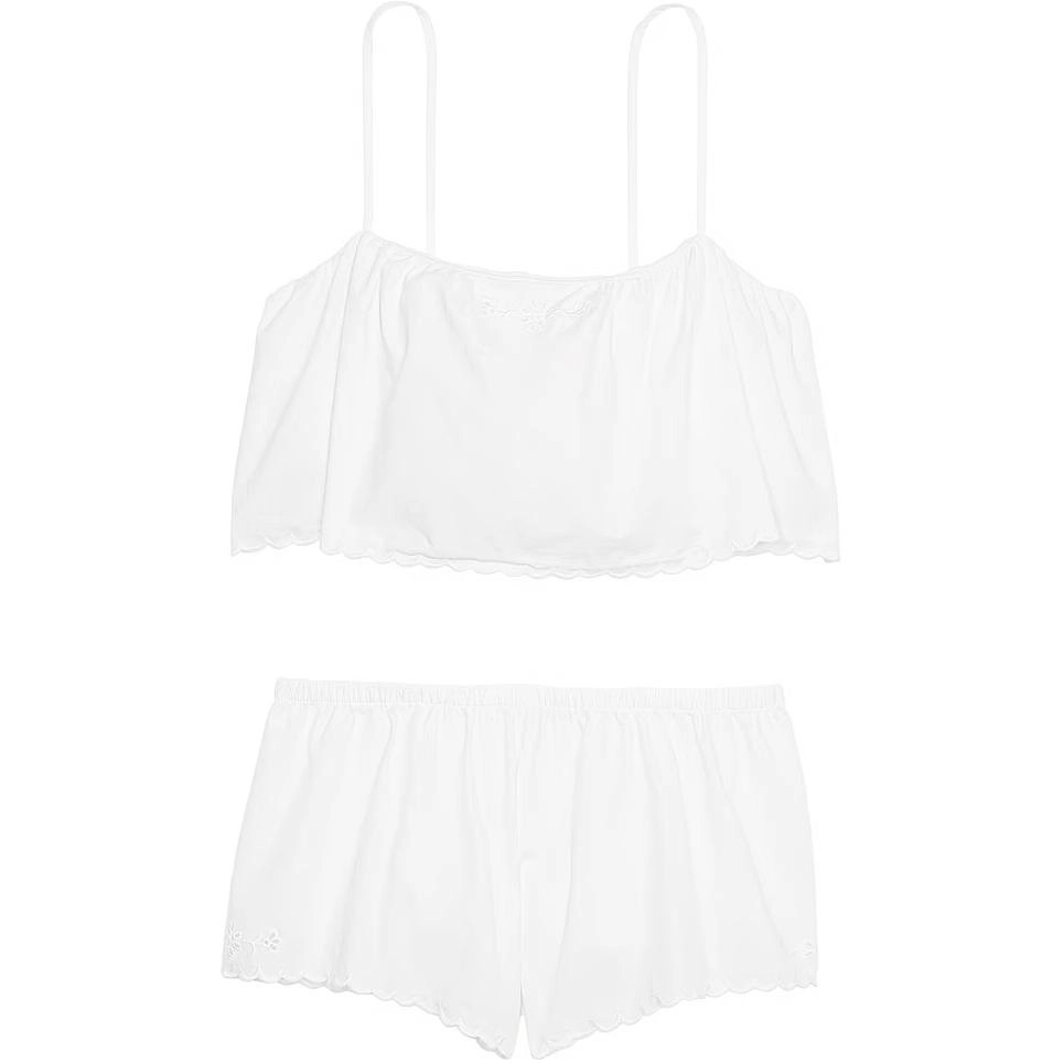 Victoria's Secret PINK VICTORIA'SSECRET HeritageCottonEyeletCamiFlutterWe
