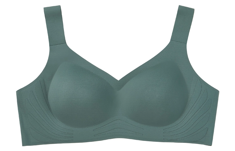 素肌良品 天使之翼软支撑大胸显小防下垂收副乳文胸 女款
