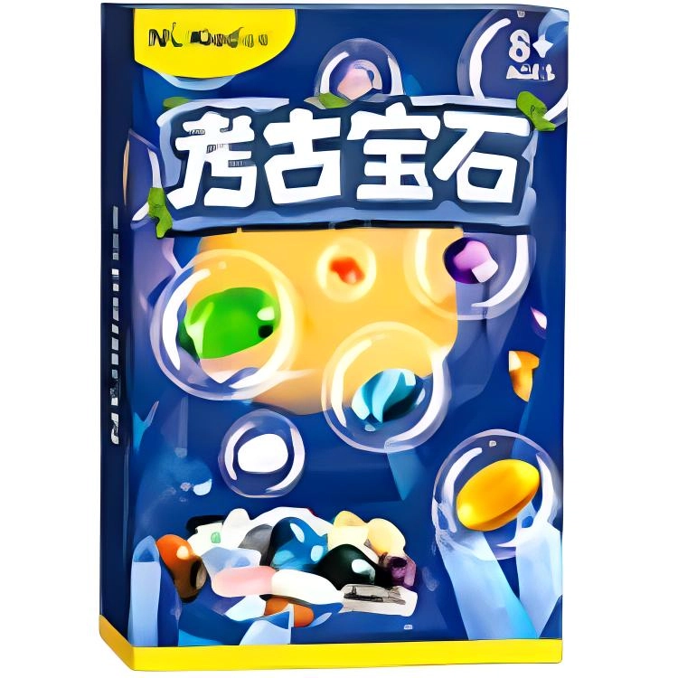 纽奇 考古宝石矿石化石 挖掘挖矿 玩具