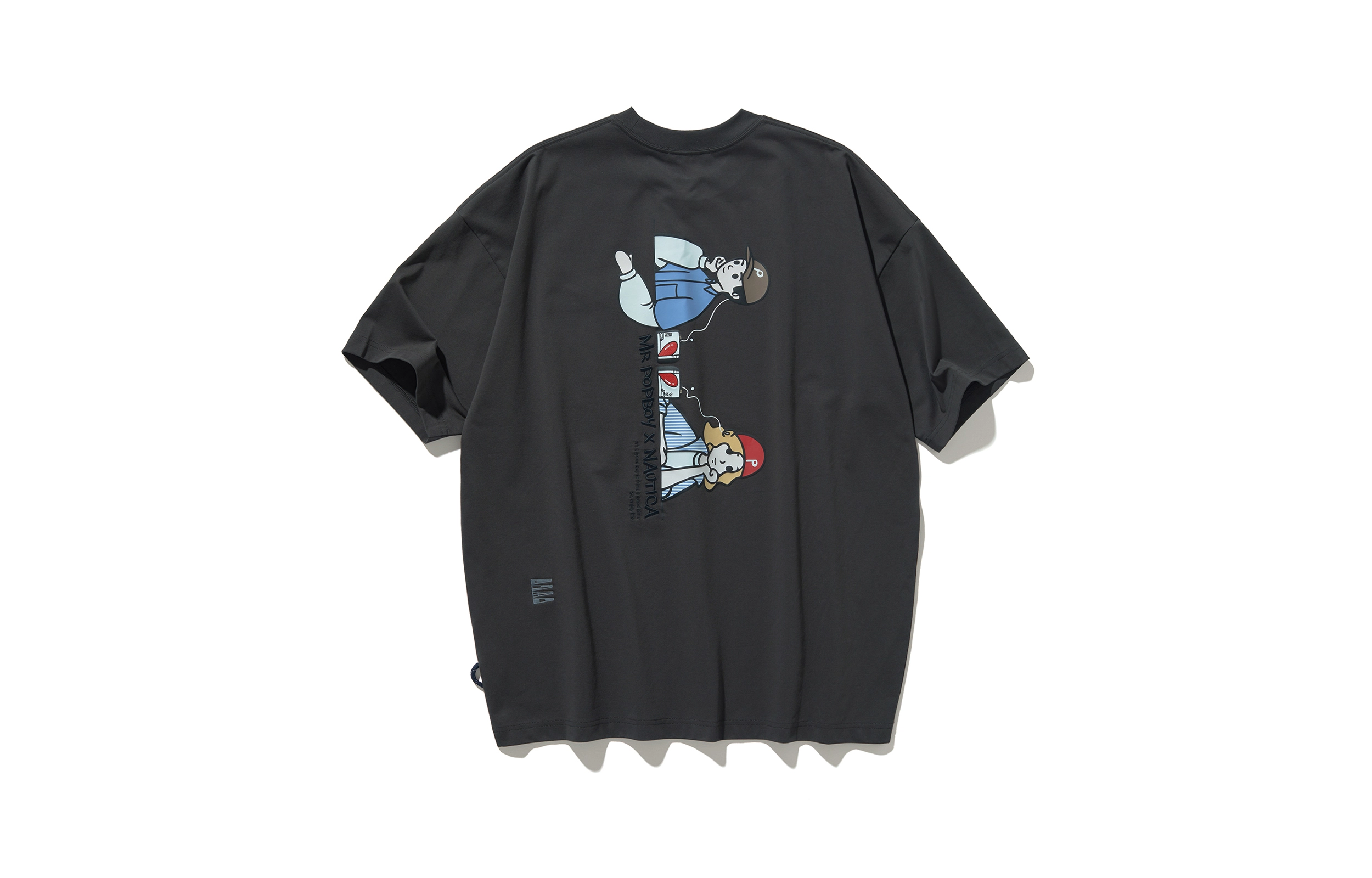 nautica white sail x POPBOY SS24 T