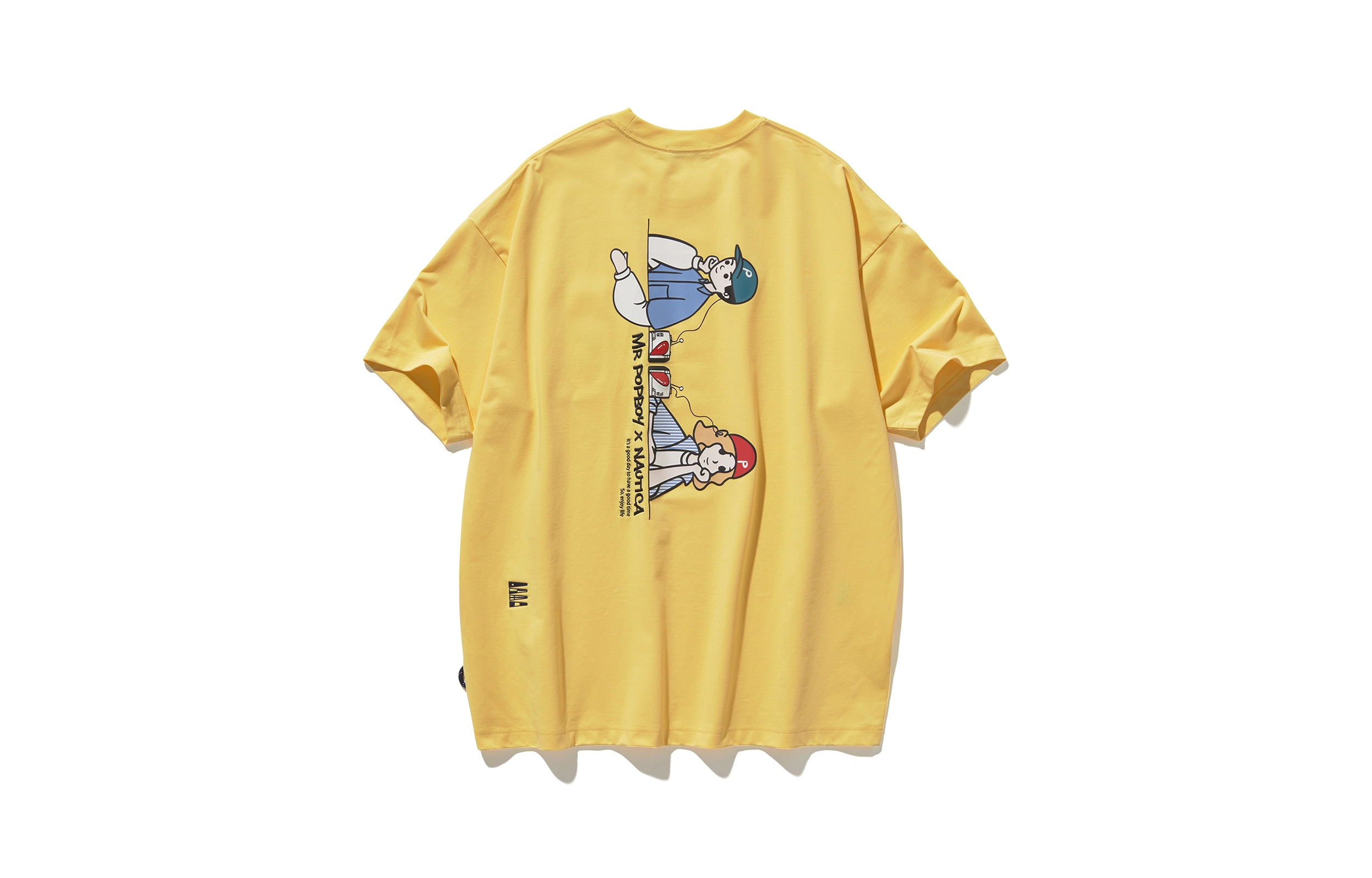 nautica white sail x POPBOY SS24 T