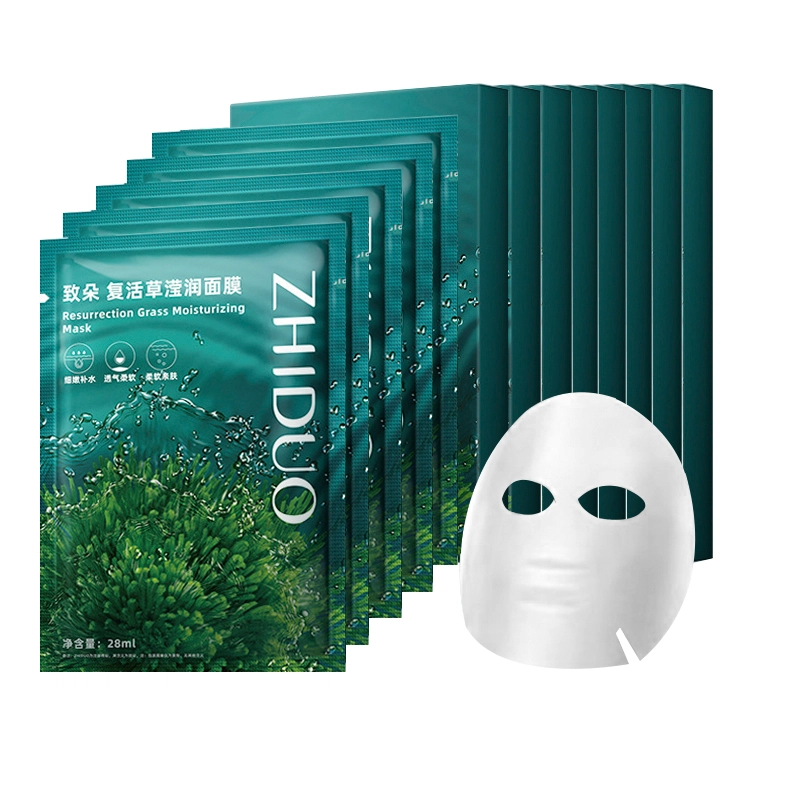 致朵 复活草莹润淡斑面膜去黄提亮肤色补水保湿修护焕白肌肤抗皱熬夜睡眠 淡化痘印滋润收缩毛孔 淡