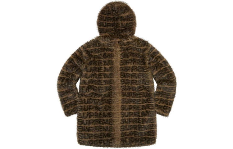 Supreme SS22 Week 1 Faux Fur Hooded Coat