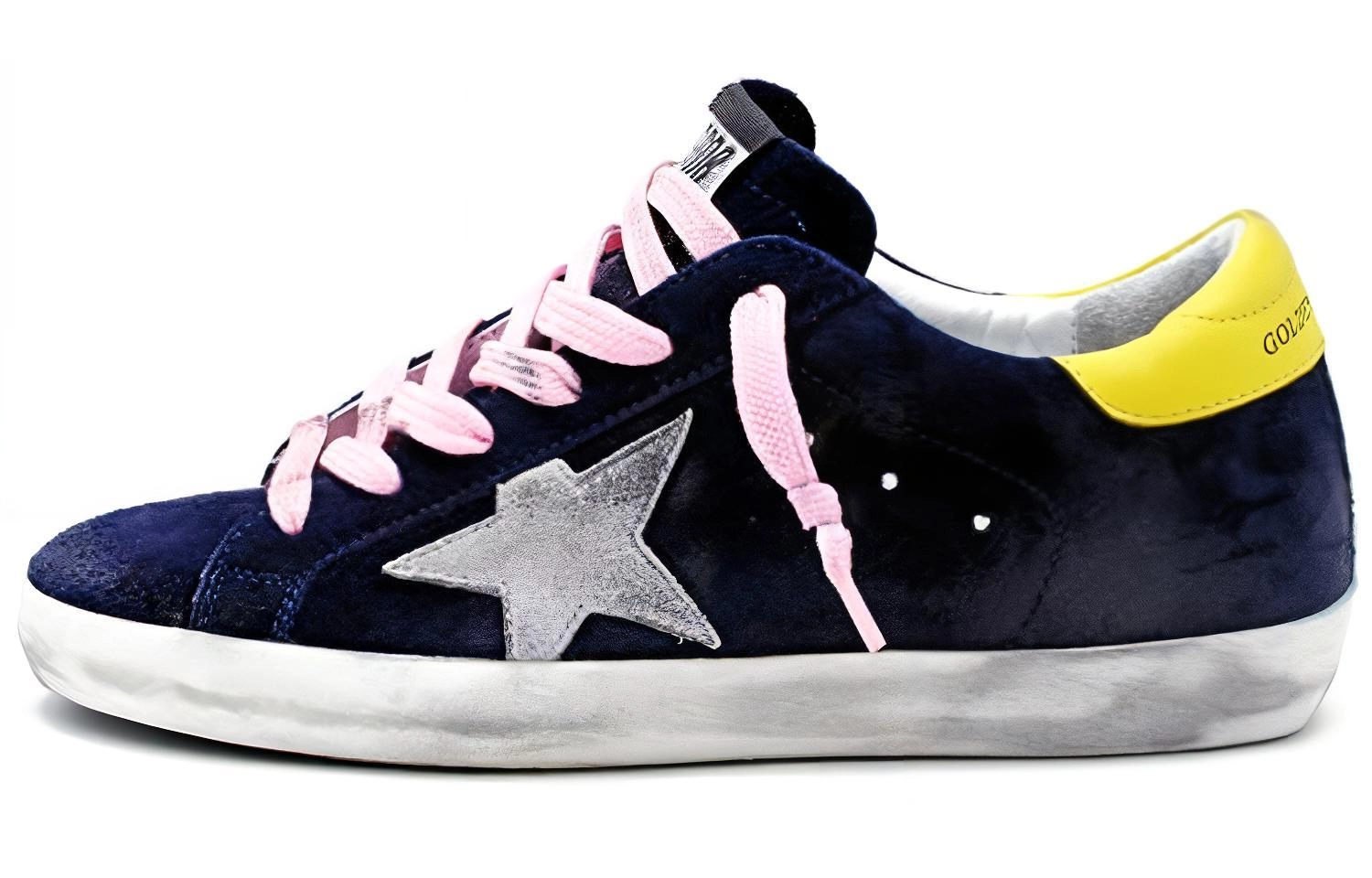 Golden Goose Super-Star Blue Suede