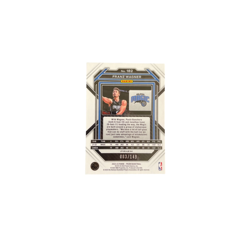 PANINI 2022-23 Panini Prizm 083149