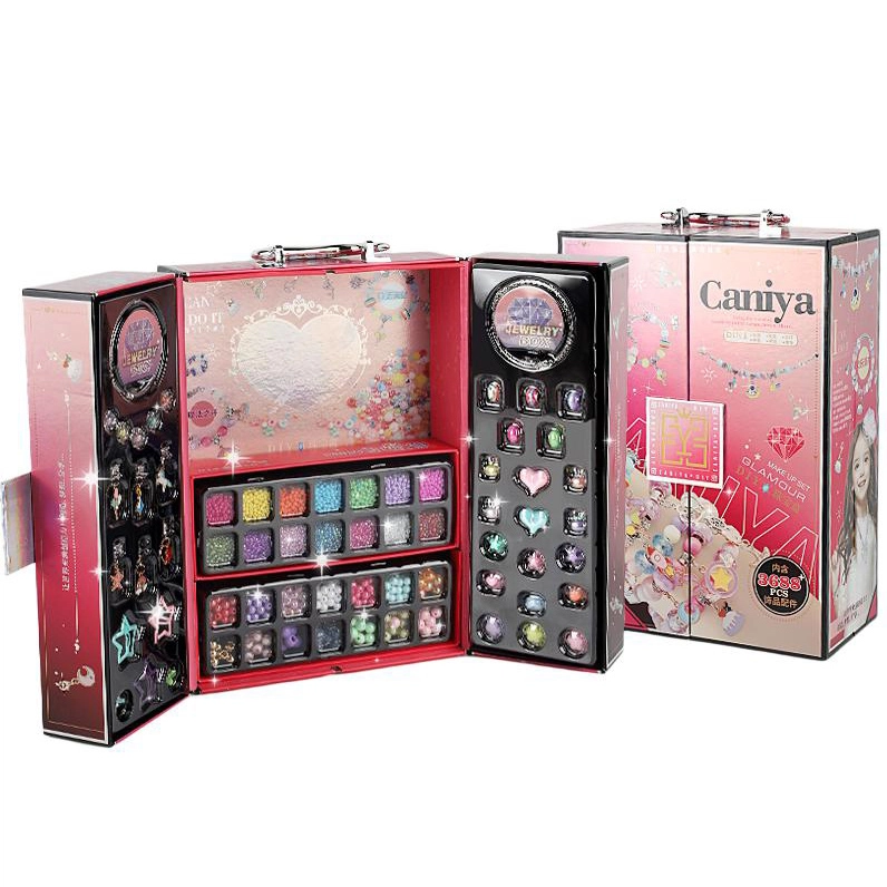 纽奇 手工串珠 首饰化妆盒 创意有趣 早教益智玩具