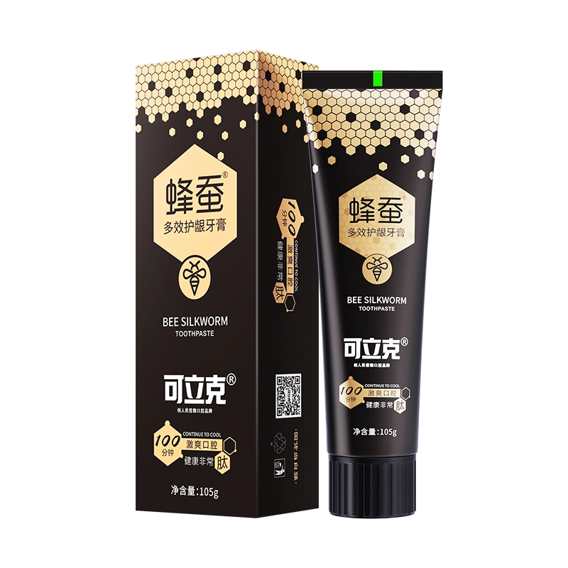可立克 多效护龈蜂蚕牙膏 清洁清新口气去牙渍