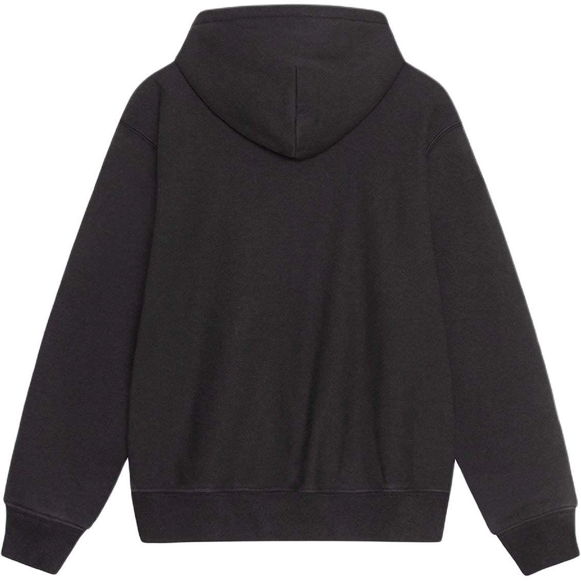 Stussy FW24 SATIN PATCH OVERSIZED HOODIE logo