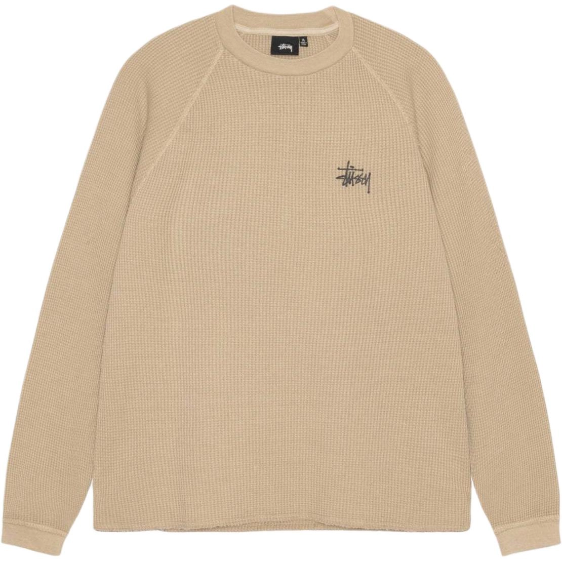 Stussy FW24 RAGLAN THERMAL LS CREW logoT