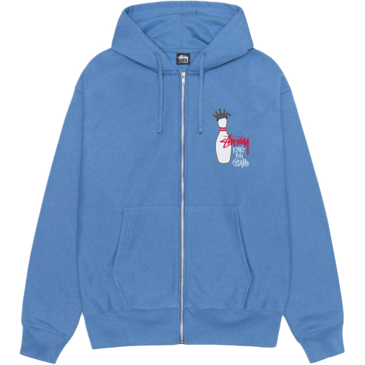 Stussy FW24 KINGPIN ZIP HOODIE