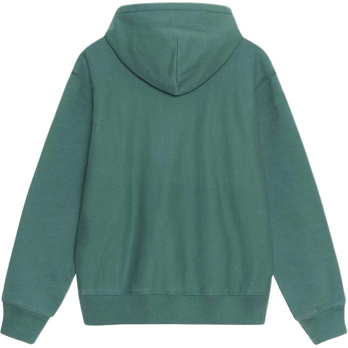 Stussy FW24 SATIN PATCH OVERSIZED HOODIE logo