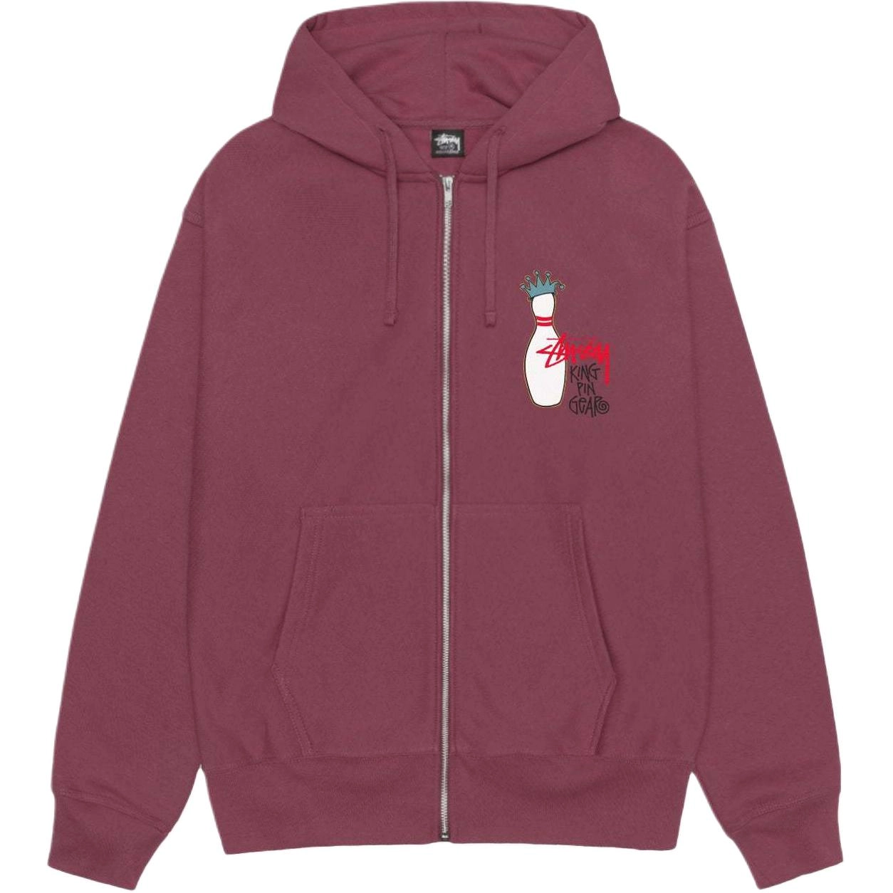 Stussy FW24 KINGPIN ZIP HOODIE