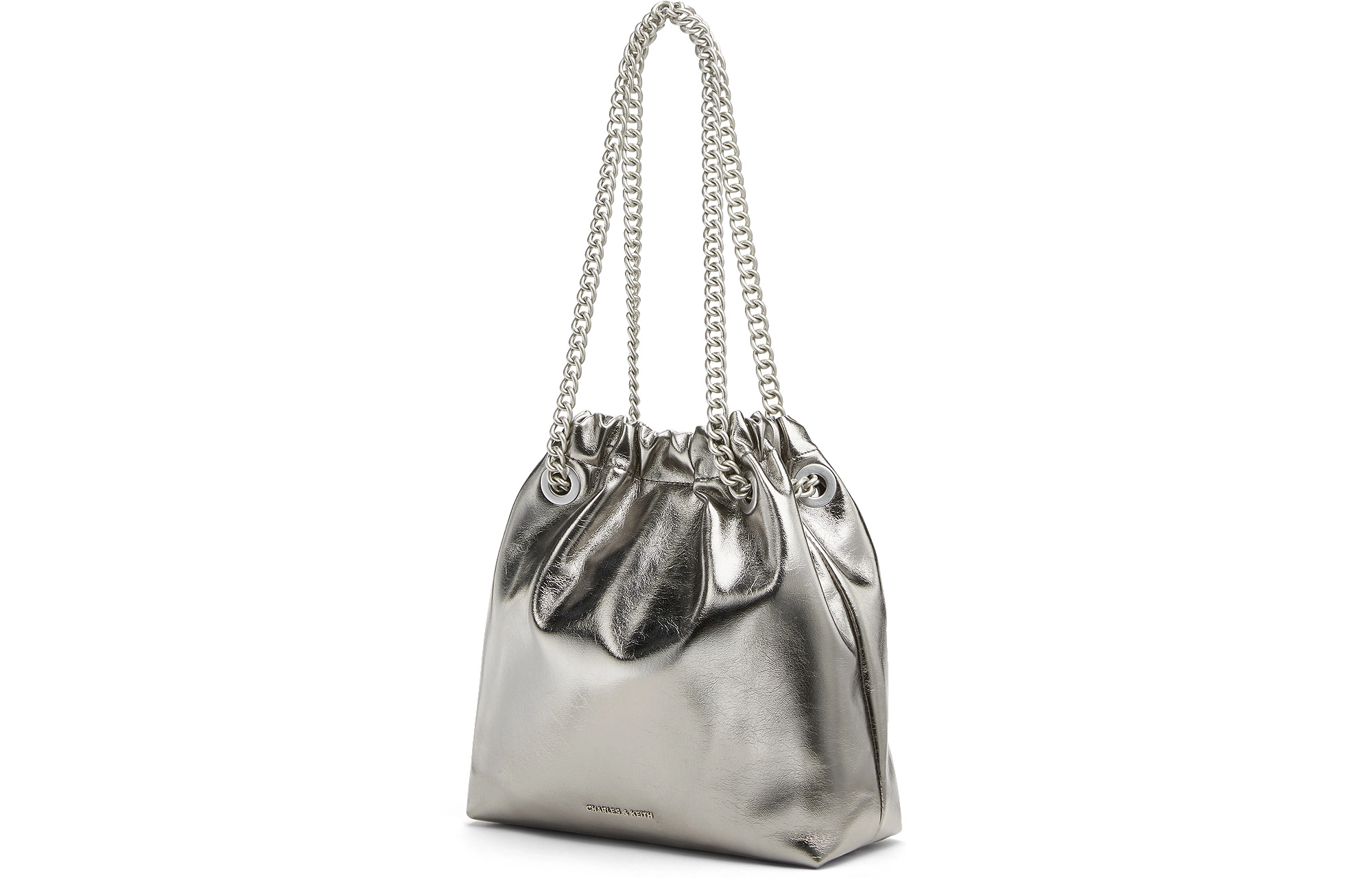 CHARLESKEITH ck PU NoirCreamPewter