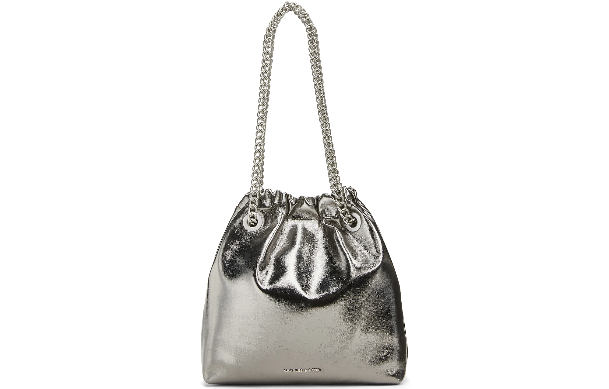 CHARLESKEITH ck PU NoirCreamPewter