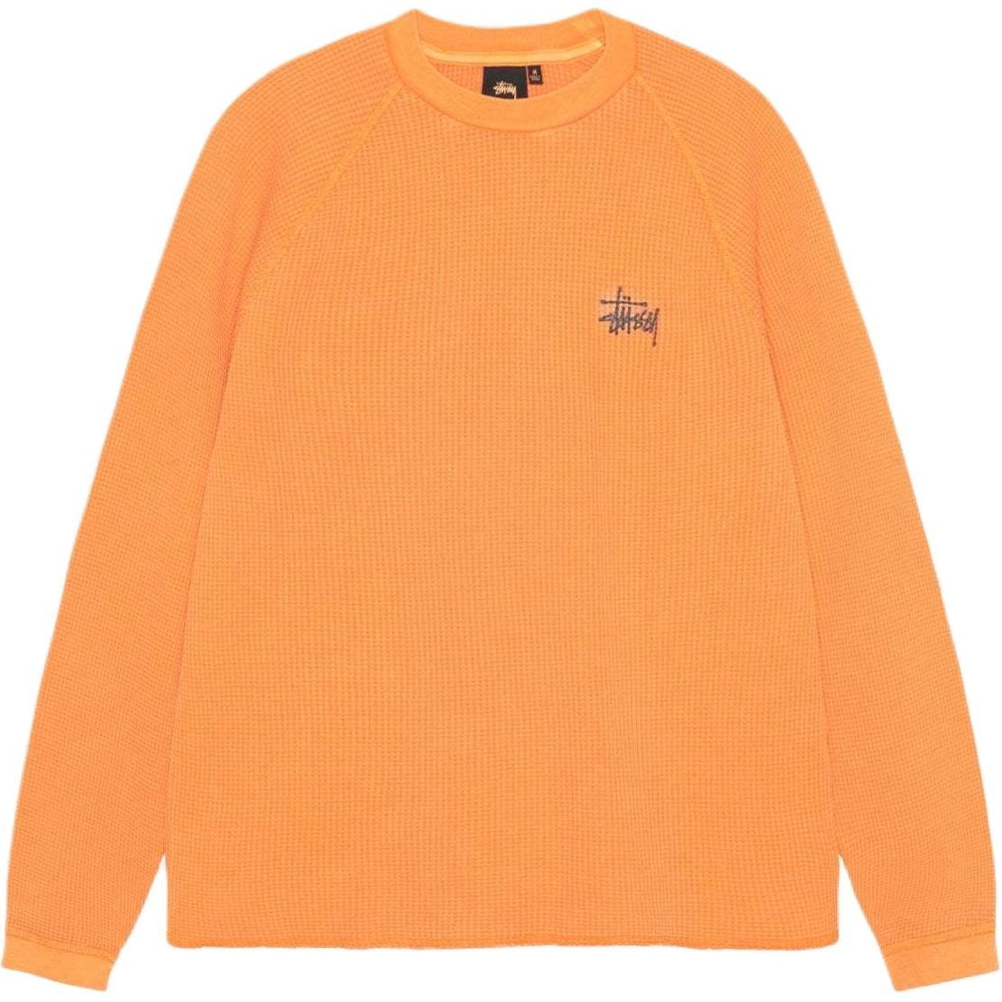 Stussy FW24 RAGLAN THERMAL LS CREW logoT