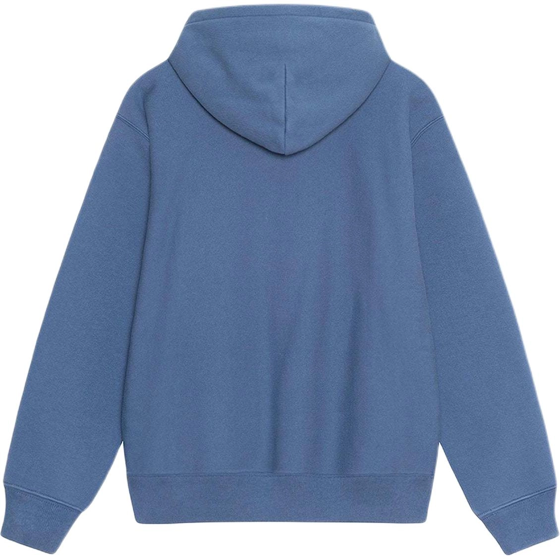 Stussy FW24 SATIN PATCH OVERSIZED HOODIE logo