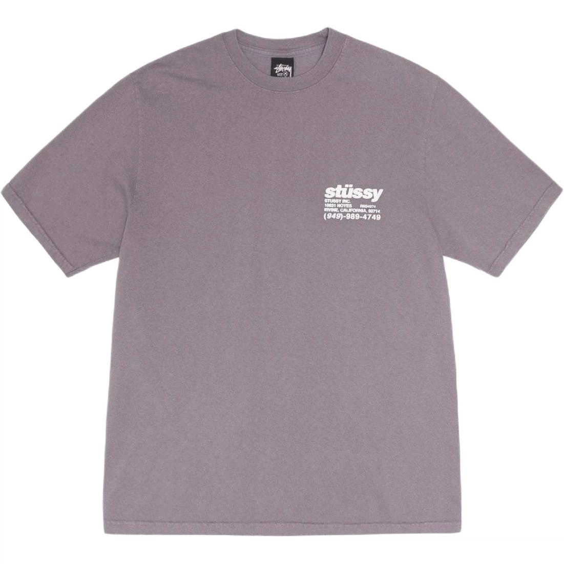 Stussy FW24 DNA TEE PIGMENT DYED logoT