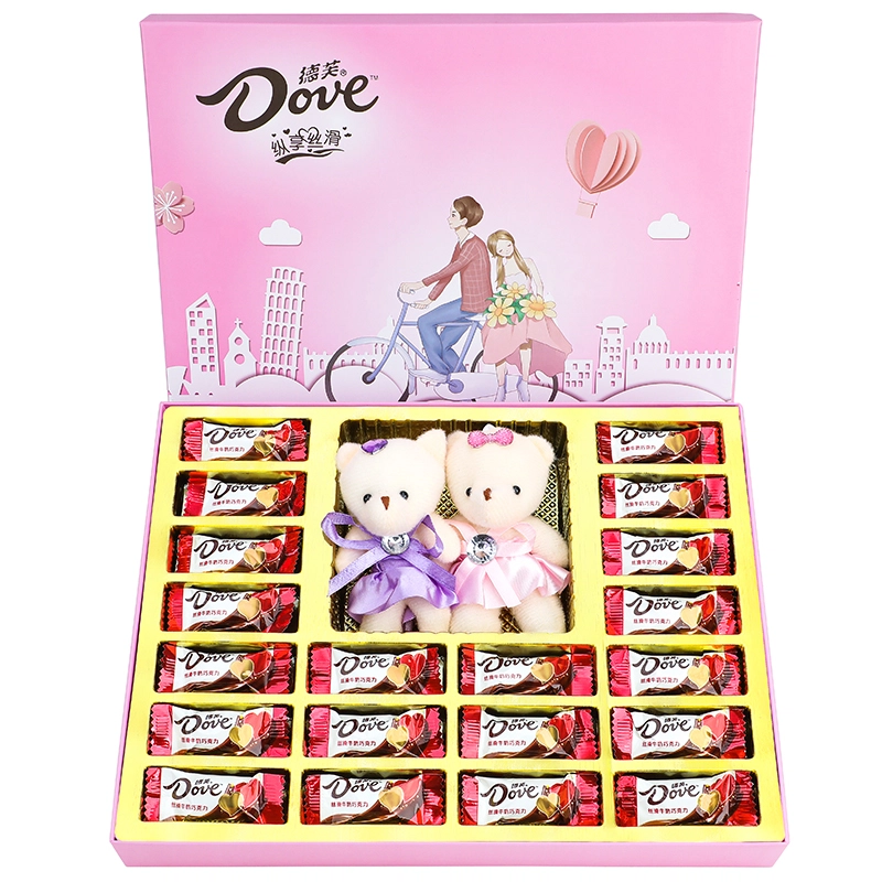 德芙巧克力礼盒装 丝滑牛奶口味