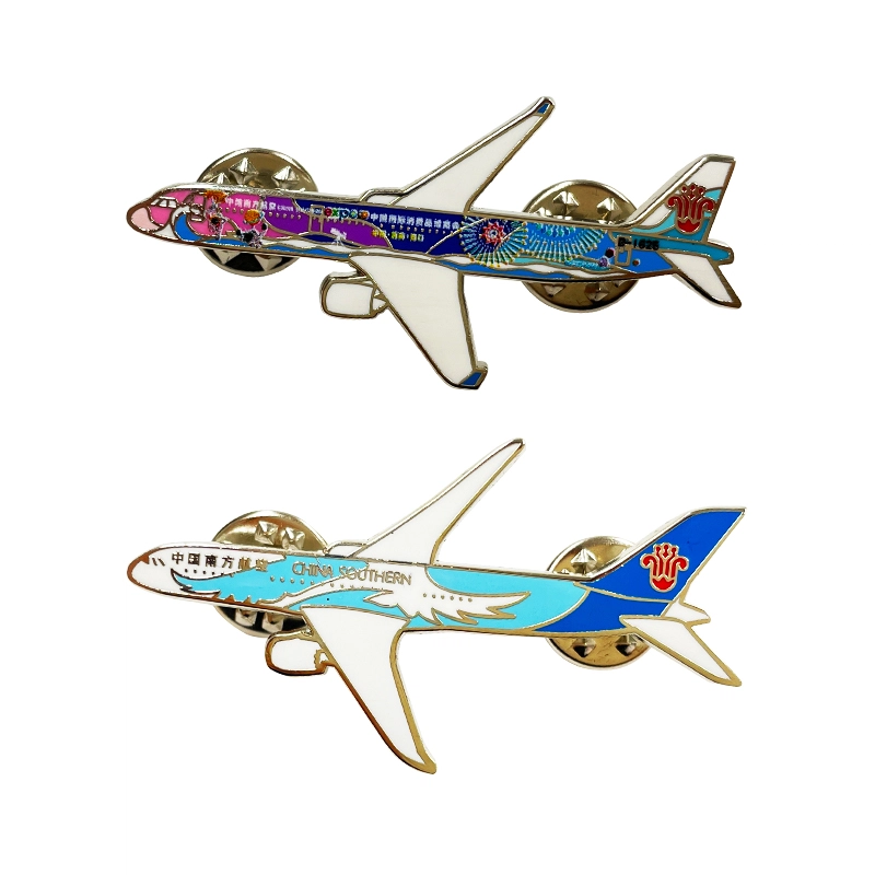 中国南方航空 南航定制彩绘飞机 纪念 徽章