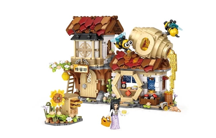 LOZ 1424pcs 1943-