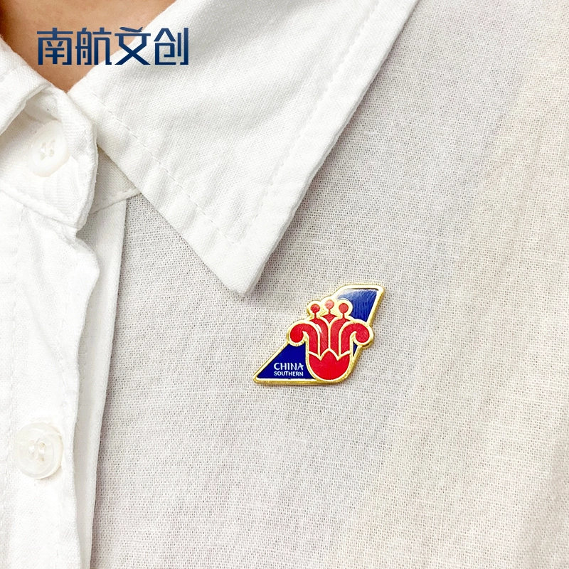中国南方航空 南航航徽纽扣 徽章