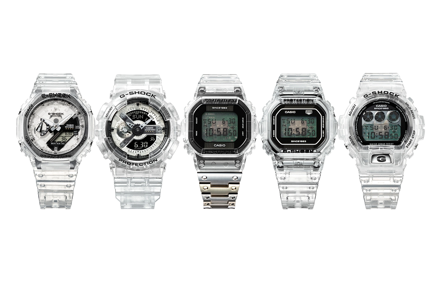 CASIO G-SHOCK40 clearremix51 GS-40