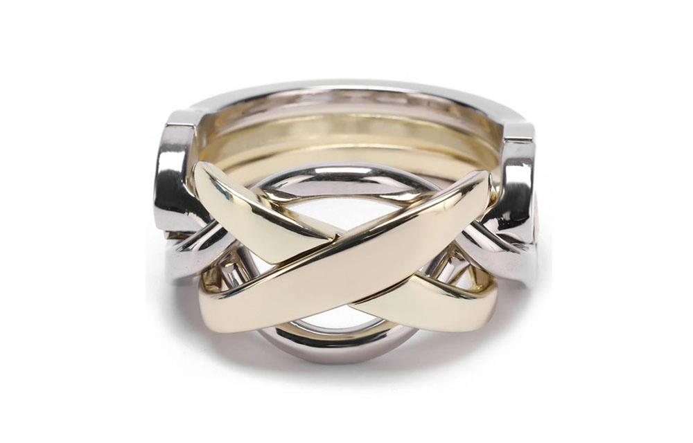 HANAYAMA Cast Puzzle Ring 4