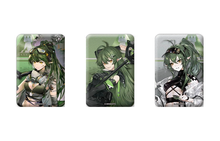 明日方舟 明日方舟 嘉维尔 长夏装扮 角色长条徽章组 徽章