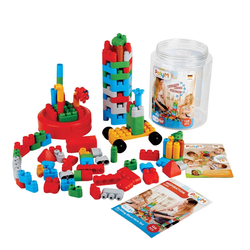 HAPE PolyM 128pcs 760084