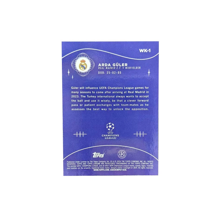 Topps 2024 Chrome wonderkids