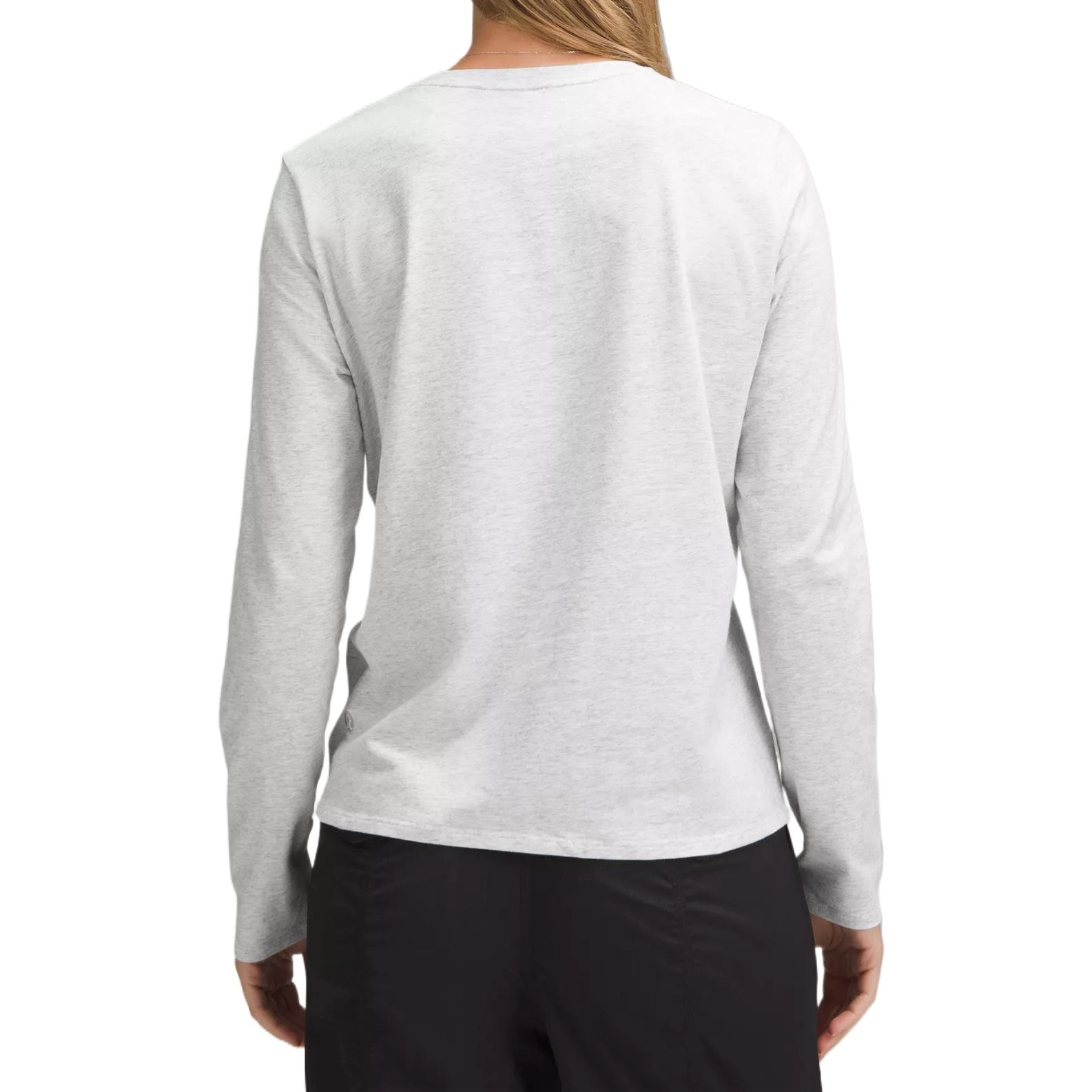 lululemon Organic CottonCrewneck Long-Sleeve Shirt T