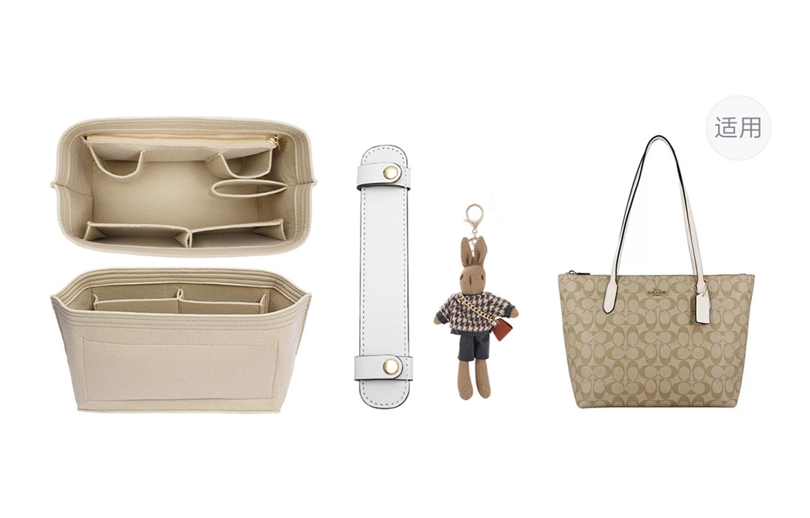 coach Zip Top Tote30