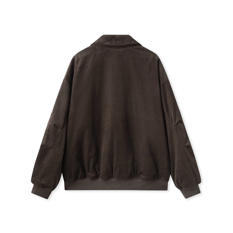 森马 灯芯绒肌理感飞行员加厚棉服 男款