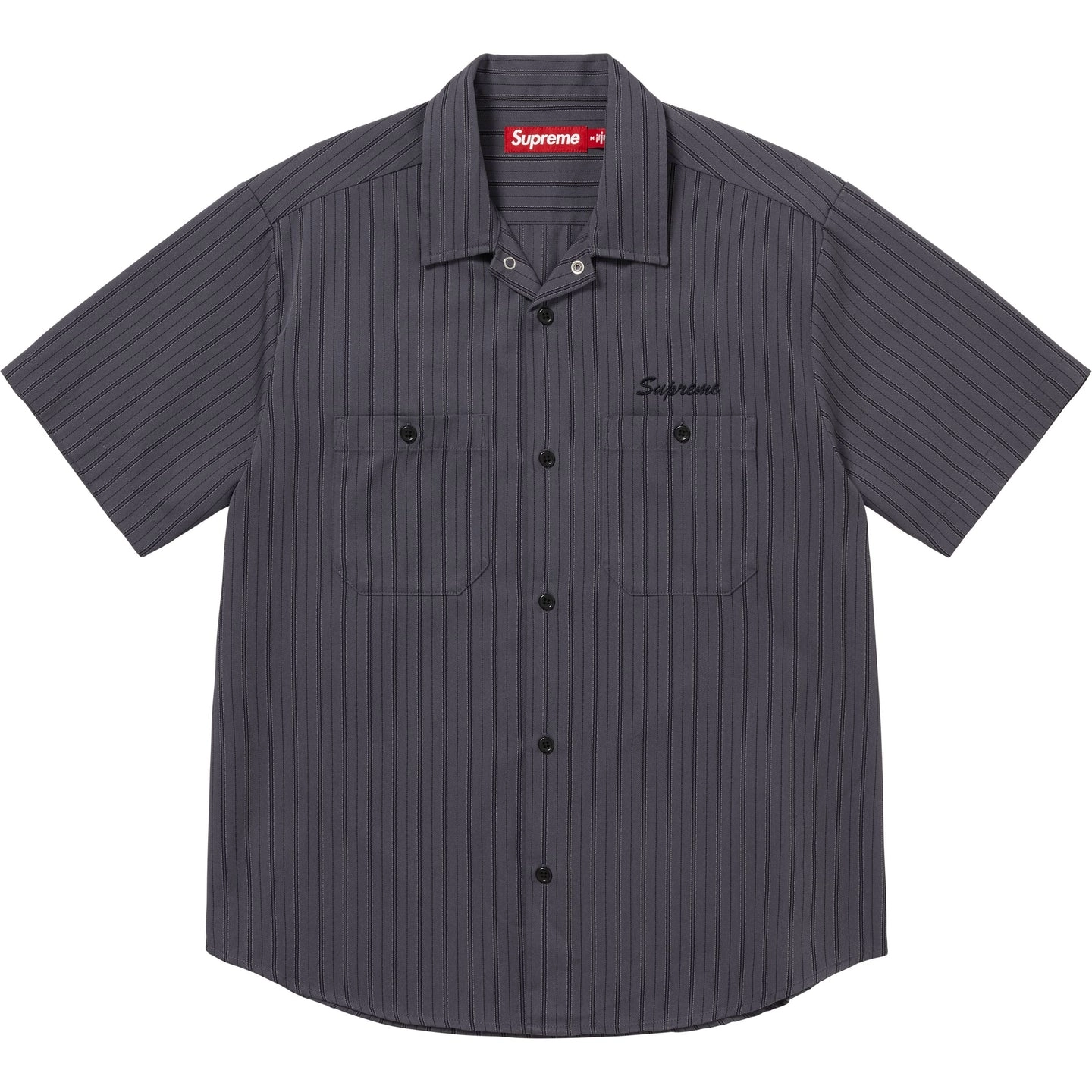 Supreme FW24 WEEK1 AOI Eyes SS Work Shirt
