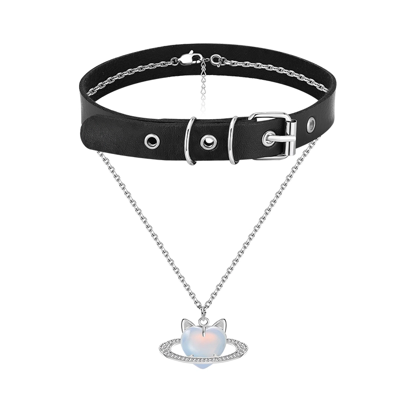 PEACE CAT y2kchoker