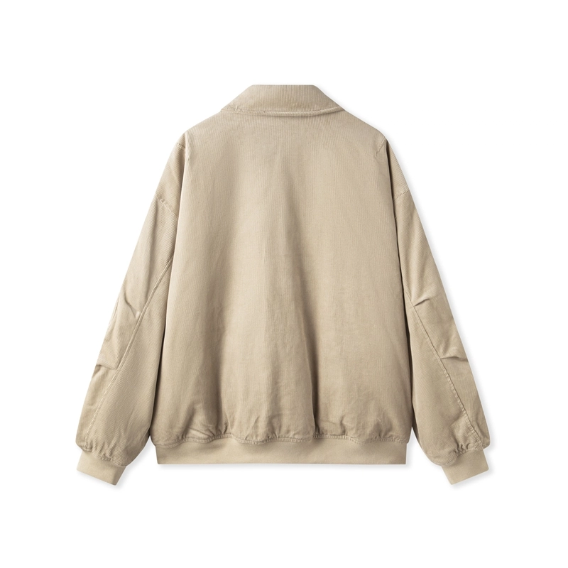 森马 灯芯绒肌理感飞行员加厚棉服 男款