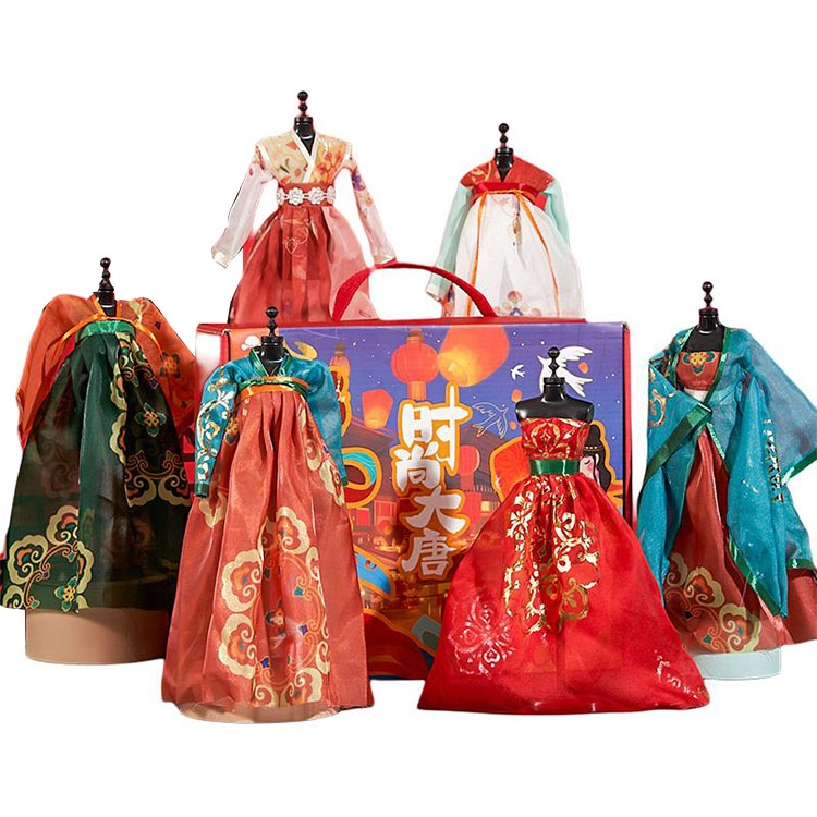 乐乐鱼 新款服装设计手工益智 玩具