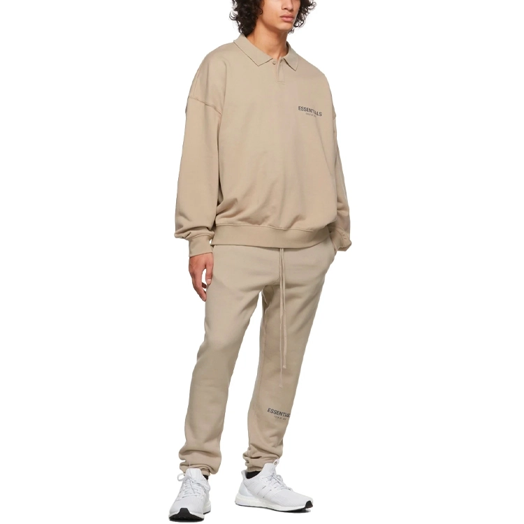 Fear of God Essentials FW21 French Terry Polo StringTan LogoPolo