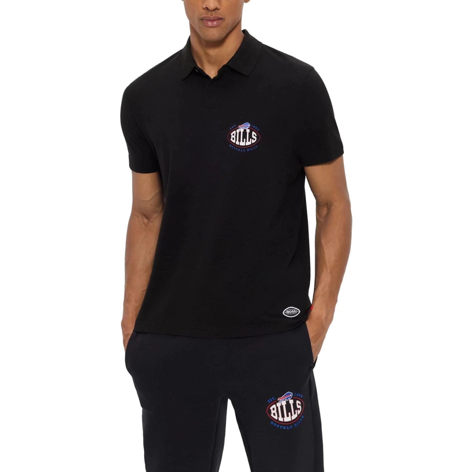 HUGO BOSS x NFL Cotton-Piqu Polo Shirt With Collaborative Branding PoloPolo