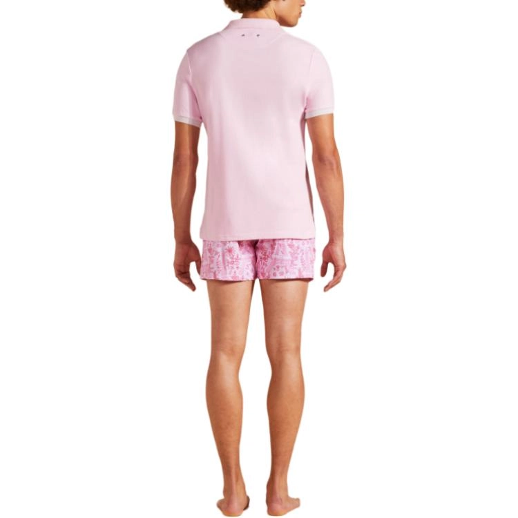 Vilebrequin Cotton Polo Solid LogoPolo