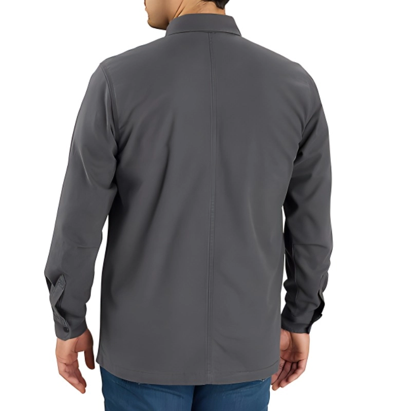 Carhartt 105532 RUGGED FLEX CANVAS FLEECE-LINED SNAP-FRONT SHIRT JAC RELAXED FIT