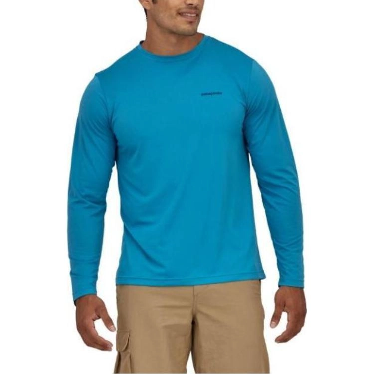patagonia Men's Long-Sleeved Capilene Cool Daily Fish Graphic Shirt C1T