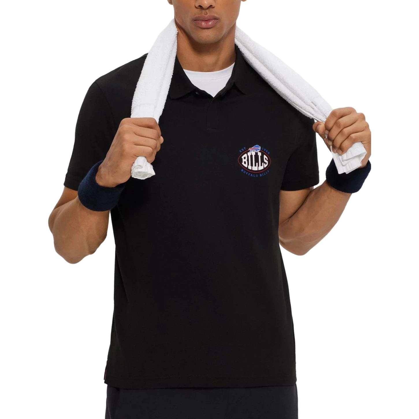 HUGO BOSS x NFL Cotton-Piqu Polo Shirt With Collaborative Branding PoloPolo