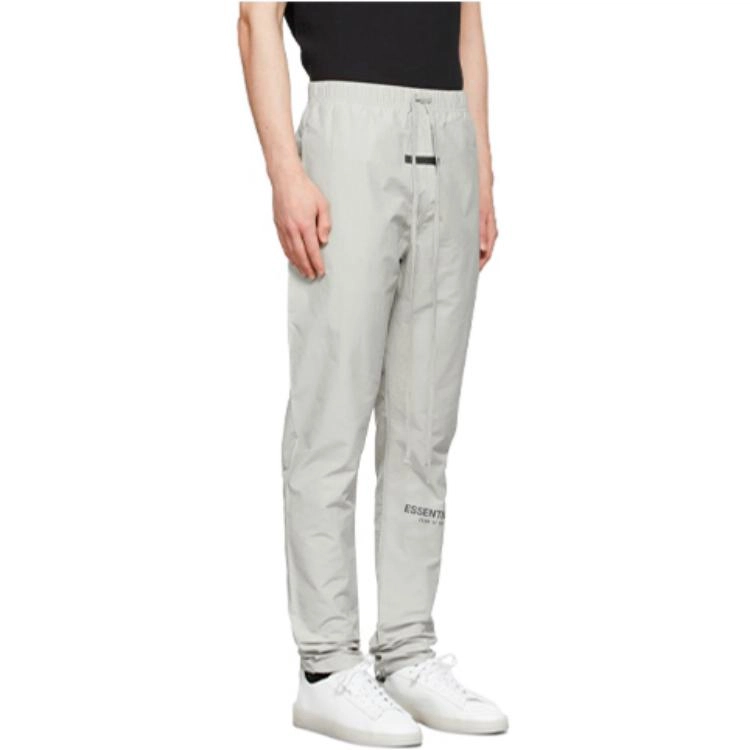 Fear of God Essentials FW21 Track Lounge Pants GreenConcrete Logo