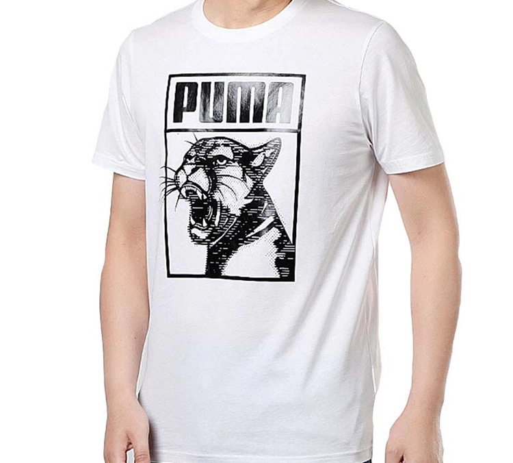 Puma Graphic Tee Box Logo T