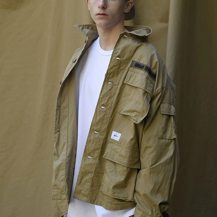 WTAPS SS21 BUDS LS COTTON. TWILL